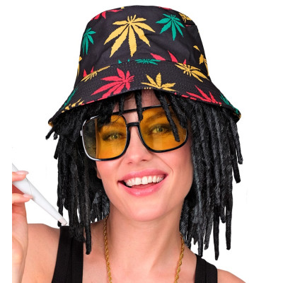 Jamaika stiilis parukas